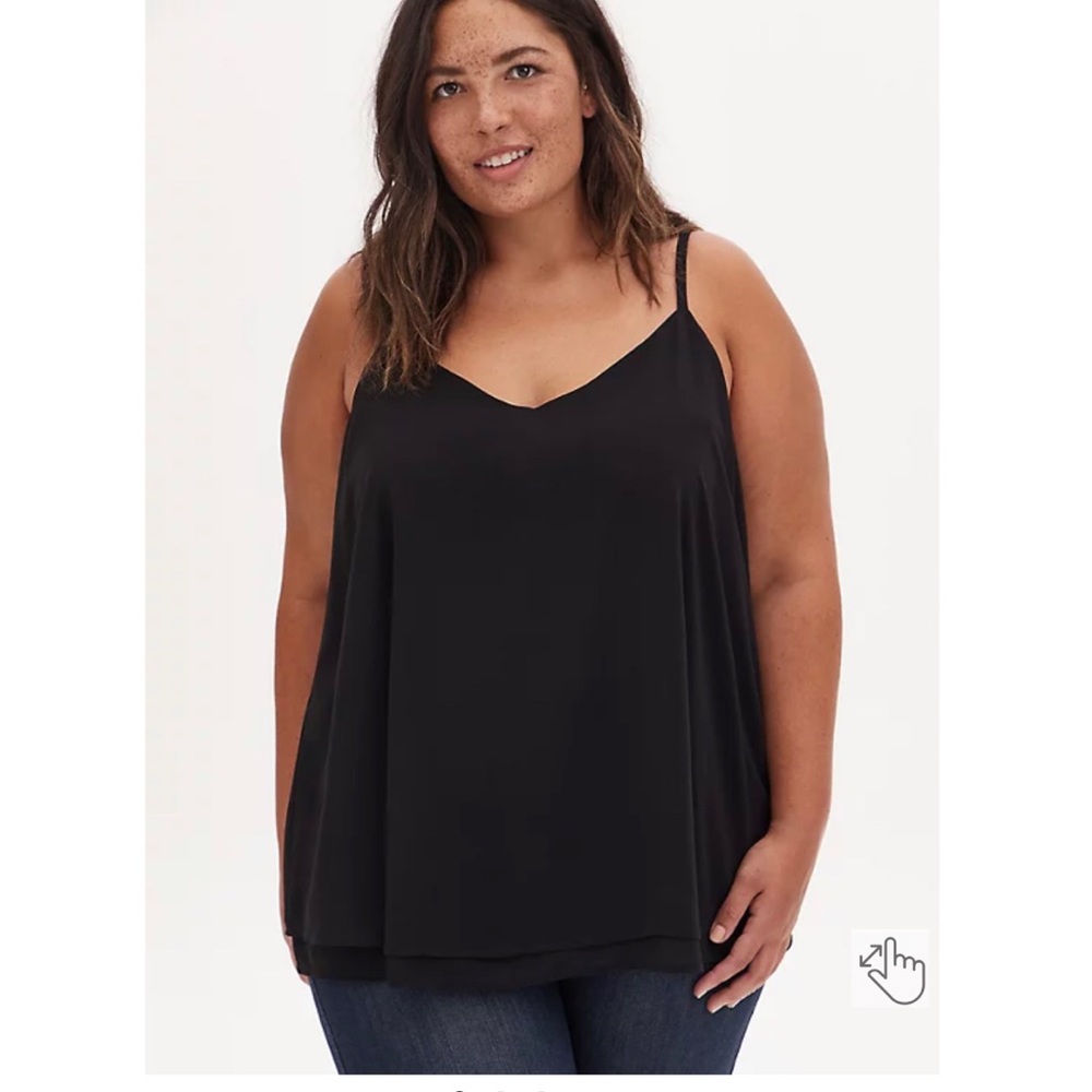 Dusty lavender double layer cami